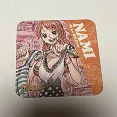 ワンピース　アートコースター　ナミ