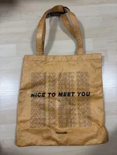YOASOBI NICE TO MEET YOU トートバッグ