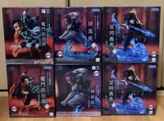 鬼滅の刃　フィギュア XrossLink 竈門炭治郎　冨岡義勇　猗窩座　6個