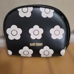 MARY QUANT 花柄ラウンドポーチ