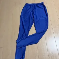 青いインナータイツ・スパッツ　140-150