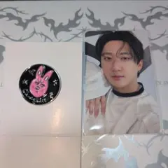 公式　Stray Kids　EXHIBITION　チャンビン　ピンバッチ