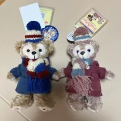 ぬいぐるみバッジ ダッフィー・シェリーメイ/ハロー・フロム・ケープコッド　セット