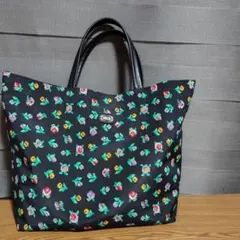 FEILER 花柄 トートバッグ 黒