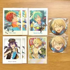 あんスタ　ALKALOID 10周年　ぱしゃっつ　缶バッジ　特典