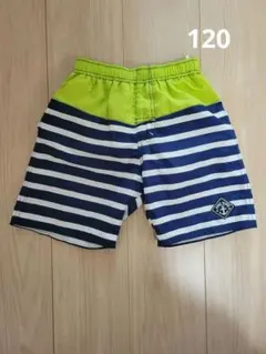 ストライプ水着 120サイズ 男の子用　ボーダー