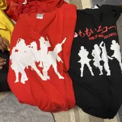 ももいろクローバーZ Tシャツ セット赤 黒