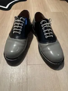 ⭐️未使用級⭐️REGAL リーガル　サドルシューズ　レザー　ブラック×グレー サドルシューズ（レディース／ウィメンズ） | 靴のリーガル