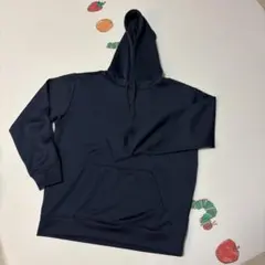【新品未使用タグなし】 CLOSSHI パーカー ネイビー　Lサイズ