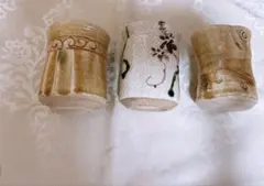 作家もの 黄瀬戸 壺 花器 茶道 徳利 ２点 共布 共箱 作家もの 黄瀬戸 壺 花器 茶道 徳利 2点 共布 共箱 作家もの 黄