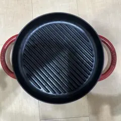 STAUB 赤 グリルパン 26cm