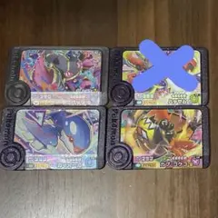 ポケモンフレンダ　ジュペッタ　カイオーガ　カプ・コケコ