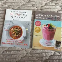 #モデルがこっそり飲んでいる3日で2kgやせる魔法のスープ　スムージー2冊セット
