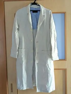 CUBE SUGAR 麻混ロングコート