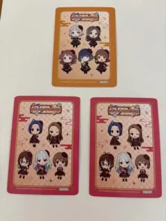 アイドルマスター スペイン村 ミニカード3枚セット