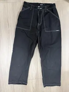 X-LARGE ブラック ストレートパンツ サイズ30