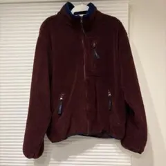 L.L.Bean フリースジャケット バーガンディ