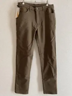 LIMITED SELECT 裏起毛 ストレッチ チノパン Lサイズ カーキのサムネイル