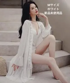 レディース水着 リブクロスカットオールインワンモノキニ+トップス 2点セット