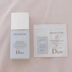 【美品】Dior スノーメイクアップ ベース ブルー 下地 30ml おまけ付き