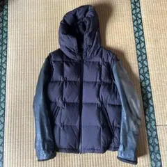 06aw UNDERCOVERISM 袖レザー　ダウンジャケット サイズ2のサムネイル