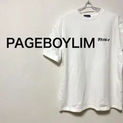 PAGEBOYLIM サウナボーイ ロッカー刺繍Tシャツ