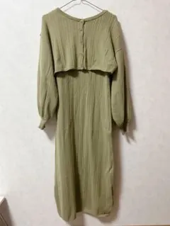archives コンビワンピース ロング セットアップ ニット レディース