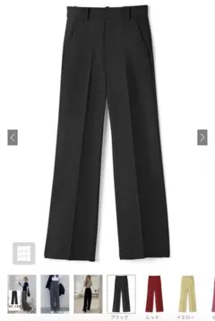 GRL/センタープレスストレートパンツ[ai07]