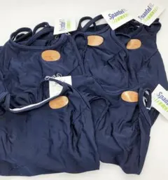 クラレ 二新繊維 Spantel スパンテル スクール水着 女児 150 5点