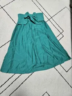 アメリカンラグシー　グリーン緑ロングスカート