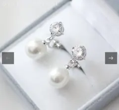 STELLA BRIDALキュービックジルコニア ブライダルイヤリング