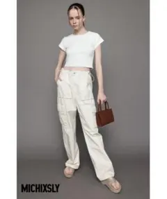 SLY MICHI SLY ADJUST WAIST CARGOせいらちゃん着用 SLY MICHI x SLY ADJUST WAIST W CARGO - メルカリ
