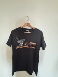 United Athle ブラック Tシャツ 古着