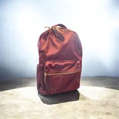 グローバルワーク　ナイロン　ナップザック　リュック　バックパック　赤　紫のサムネイル