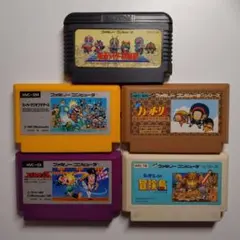 【短期間出品】ファミコンソフト おまとめ 5本パック