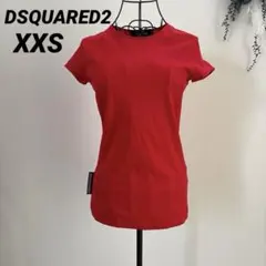 ディースクエアード フレンチ スリーブ ビッグ タグ カットソー イタリア製