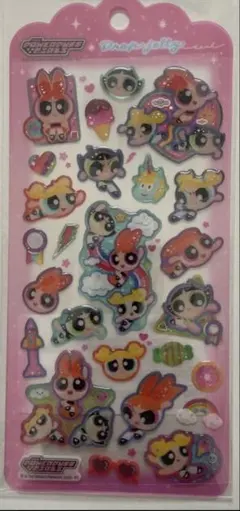 パワーパフガールズ ドロップジェリーシール パワパフ