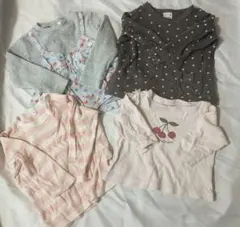 長袖Tシャツ BREEZE プティマイン 無印良品 60 70 ロンT