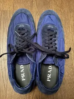 PRADA Re-Nylon スニーカー ダークグリーン 6.5 - メルカリ