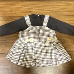 プティマイン　チュニックつきロンT 90センチ　長袖