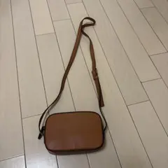 ブラウン 合成皮革 ショルダーバッグのサムネイル