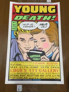 Kozik シルクスクリーンポスター チャールズマンソン② Kozik シルクスクリーンポスター チャールズマンソン② - メルカリ