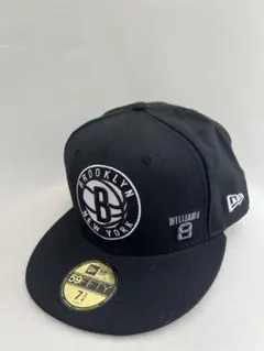 【NEW ERA】ブルックリン・ネッツ　キャップ ブラック　NBA
