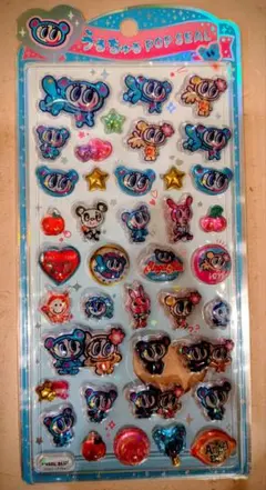 うるちゅるポップシール　ナカムラくん　エンジェルブルー