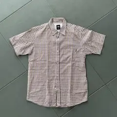 Stussy チェック柄 半袖シャツ