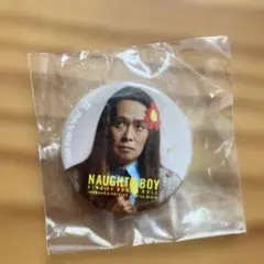 忌野 清志郎 レア　NAUGHTY BOY ピンバッジ
