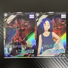 アーセナルベース　fq04 ジュウジ　赤いガンダム　搭乗機　セット　3