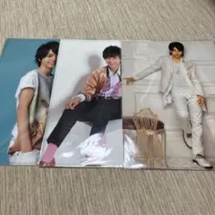 SexyZone佐藤勝利 クリアファイル3枚セット