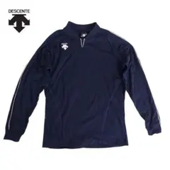 快適素材 DESCENTE デサント バレー 長袖トレーニングシャツ ロンT L