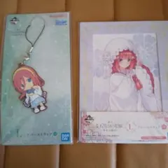 五等分の花嫁 ラバーストラップとフレームスタンド